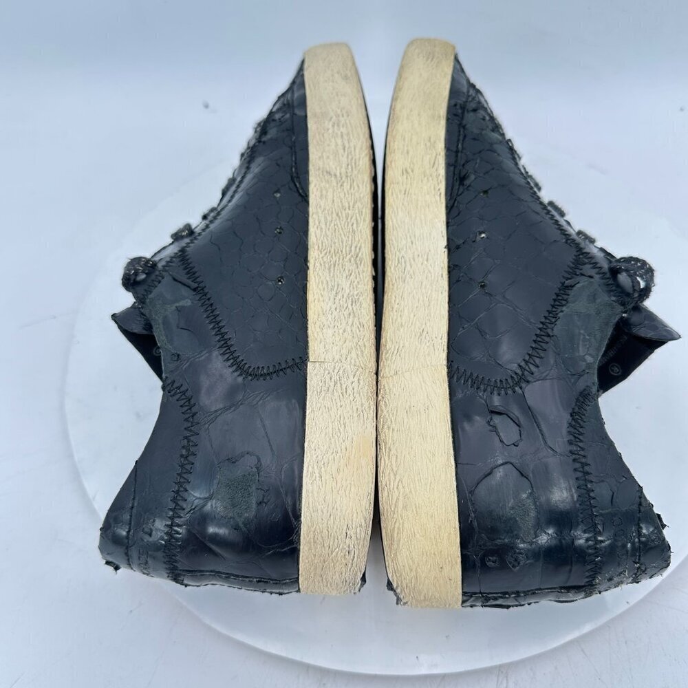 Golden Goose Deluxe Brand GGDB Superstar EU 40 Women 10 Men 7 Black Shoes - Picture 6 of 11